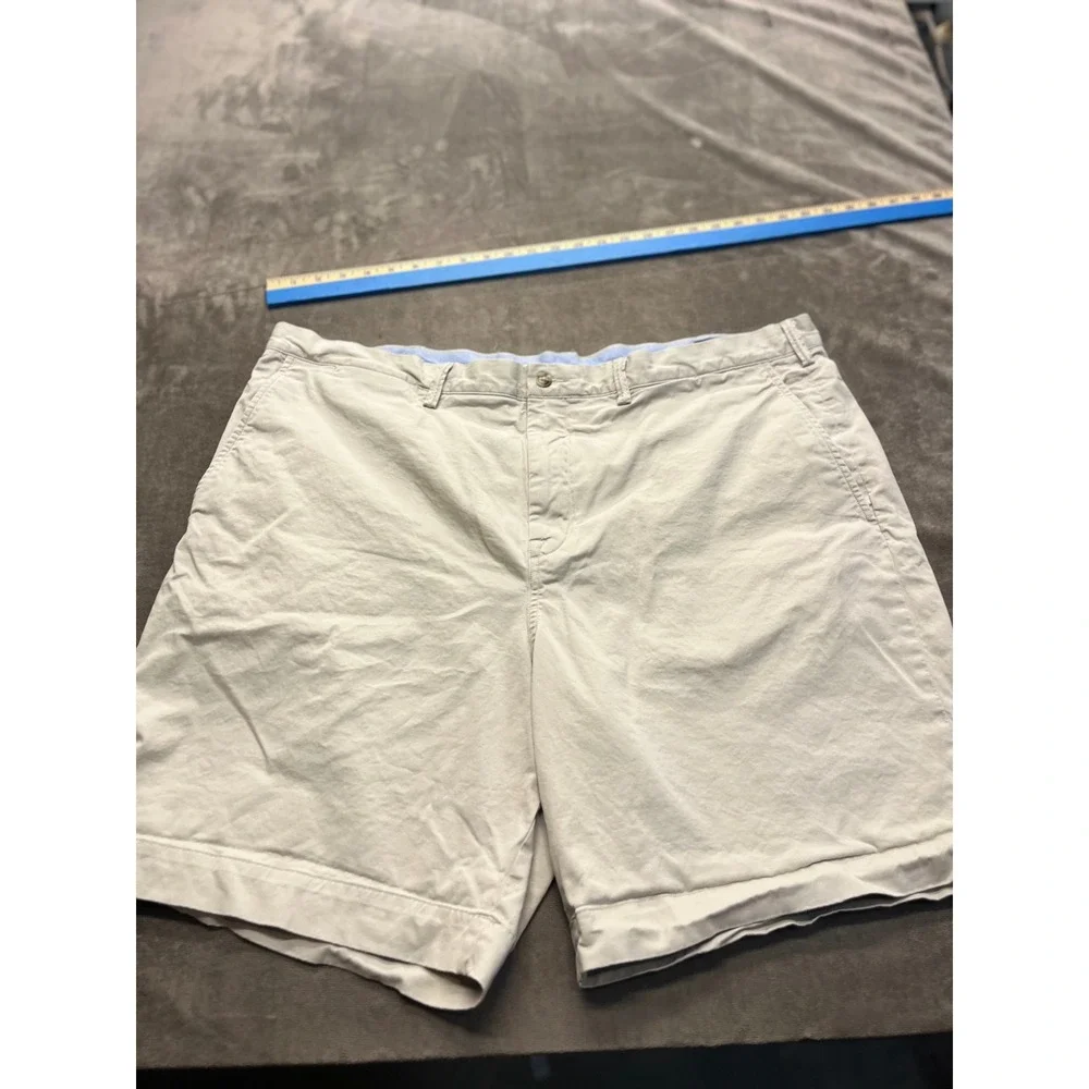 Polo‎ Ralph Lauren Mens Khaki Tan Stretch Classic Fit Chino Shorts Size 42